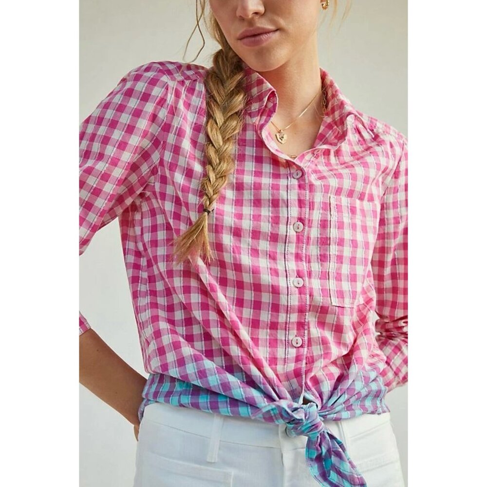Anthropologie Pilcro Deb Relaxed Buttondown - Picture 3 of 7